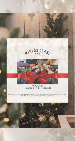 Karácsonyi voucher - 25.000 Ft értékben